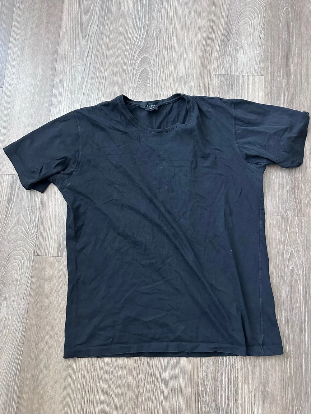 Gucci Black Crewneck T-Shirt - Classic Men's Tee